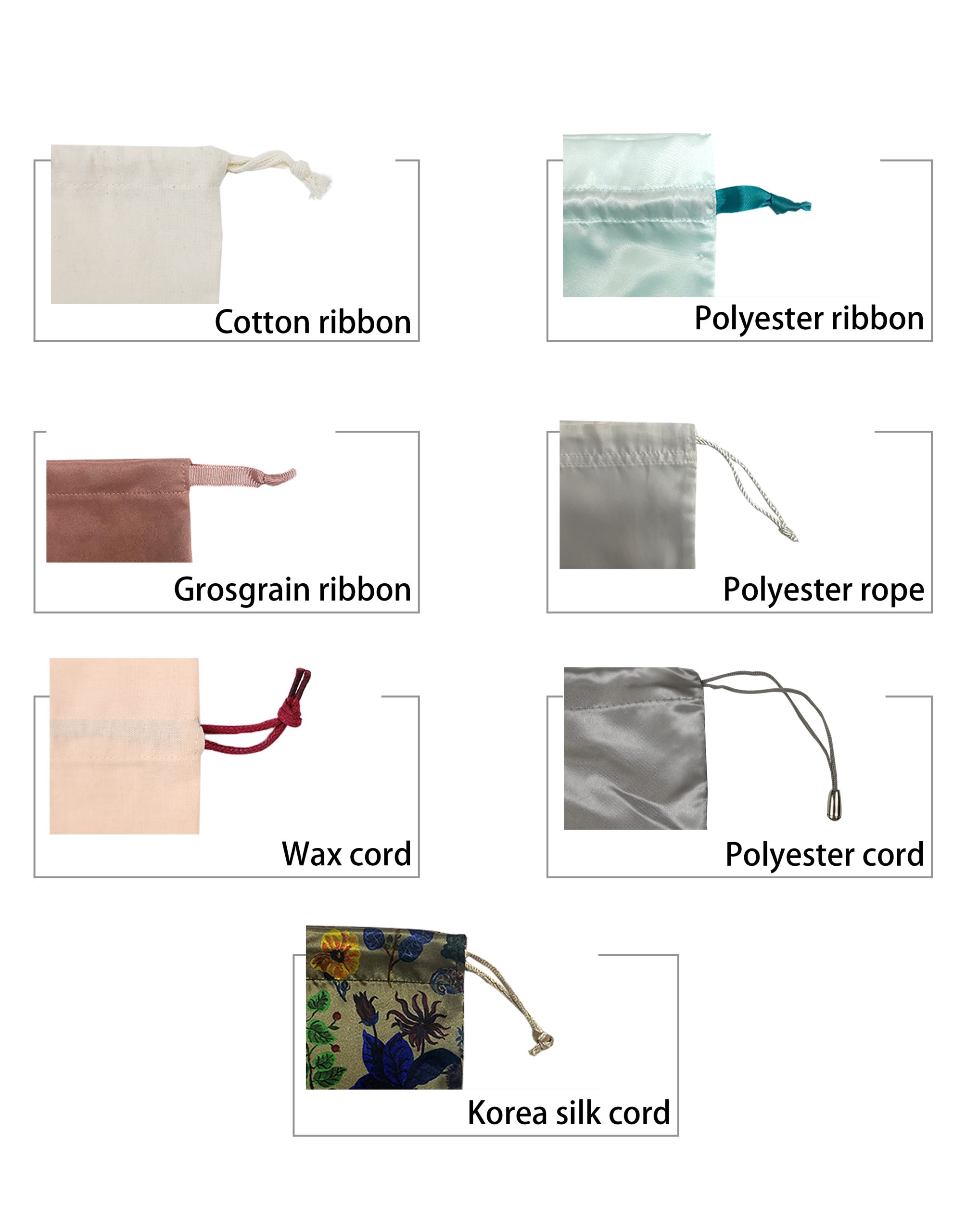 Small Gift Fabric Printed Logo Luxury Soft Perfume Silk Satin Dust Pouch Packaging Custom Drawstring Jewelry Bag - 图片 9