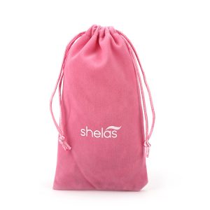 Customized Logo Drawstring Velvet Bag With Logo Small Pouches For Jewelry Velvet Bracelet Pouch