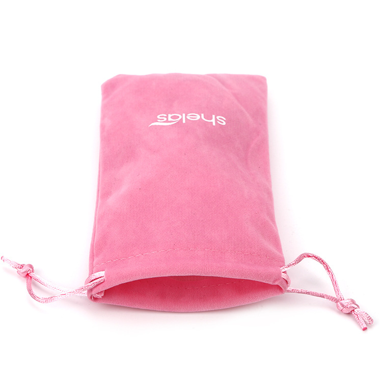 Customized Logo Drawstring Velvet Bag With Logo Small Pouches For Jewelry Velvet Bracelet Pouch - 图片 4