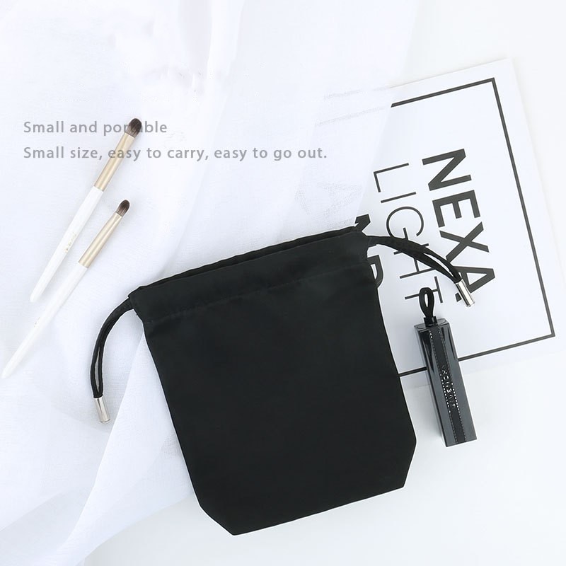 Embroidery Fabric Personalized Candy Tassel Jewelry Gift Custom Logo Size Dust Packing Pouches Velvet Drawstring Bags - 图片 4