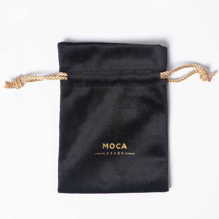 Custom Jewellery Bag Jewelry Pouch With Logo 19 Color Dust Bags Soft Velvet Gift Packaging Drawstring Pouch Storage Bag - 图片 3