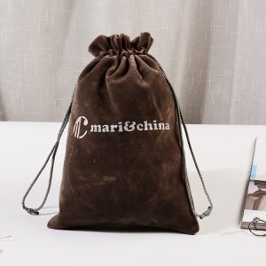 Hot Sale Personalized Custom Logo Velvet Drawstring Jewelry Pouch Wedding Party Gift Storage Bag Luxury Velvet Pouch