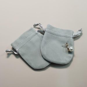 Wholesale Custom Logo Black Flannel Velvet Pouch Gift Drawstring Bag Packaging Velvet Jewelry Pouch