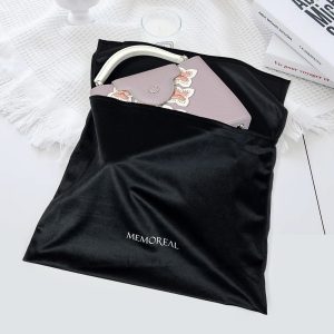 High Quality Velvet Flip Top Dust Bag for Jewelry Storage Luxury Watch Pouch Soft Envelope Protective Cover Gift Packaging