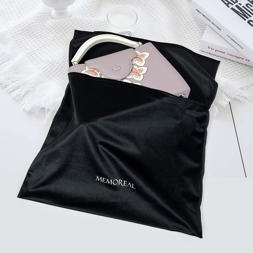 High Quality Velvet Flip Top Dust Bag for Jewelry Storage Luxury Watch Pouch Soft Envelope Protective Cover Gift Packaging