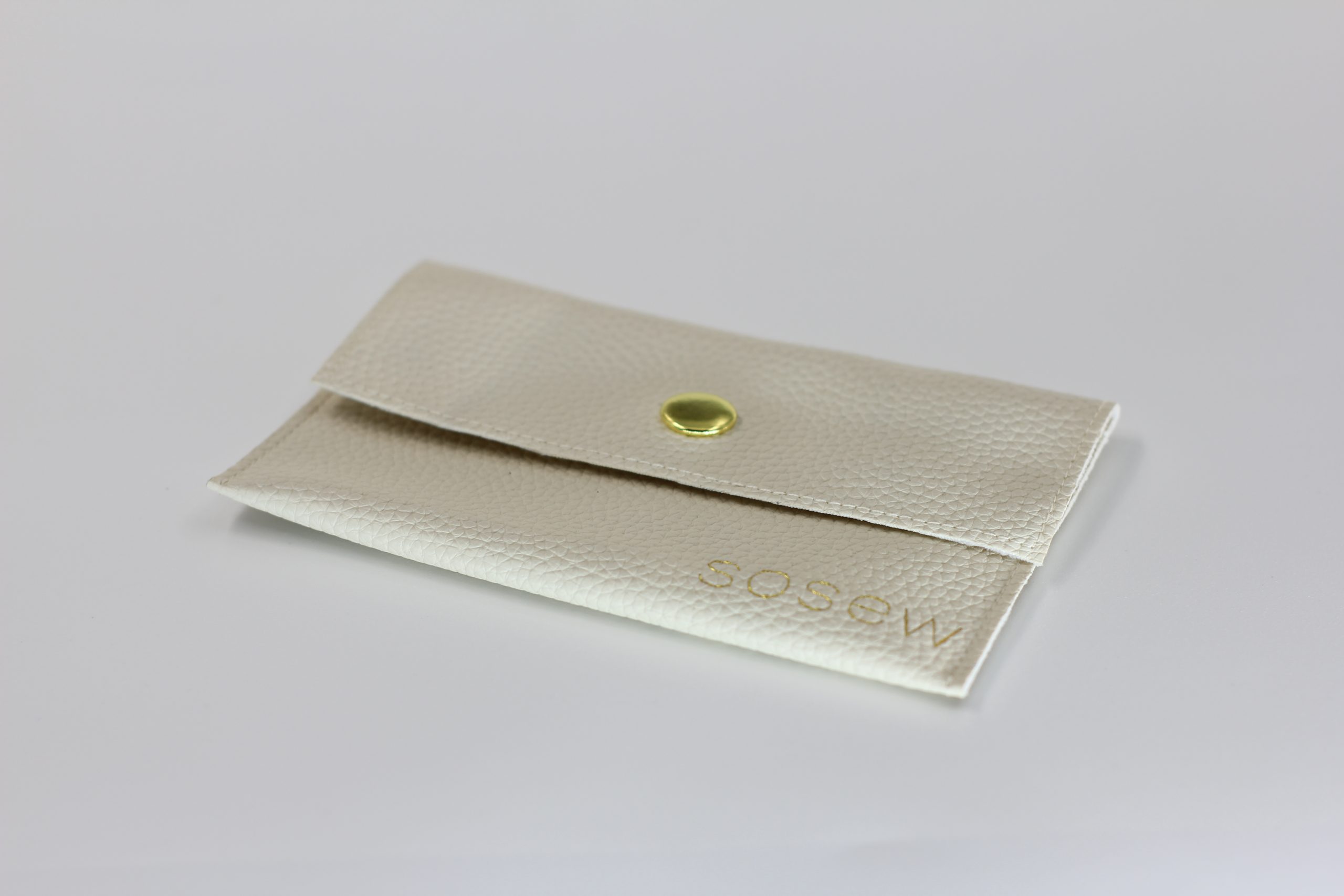 Soft leather product packaging bag with texture, can be customized with silver embossed logo packaging bag - 图片 4