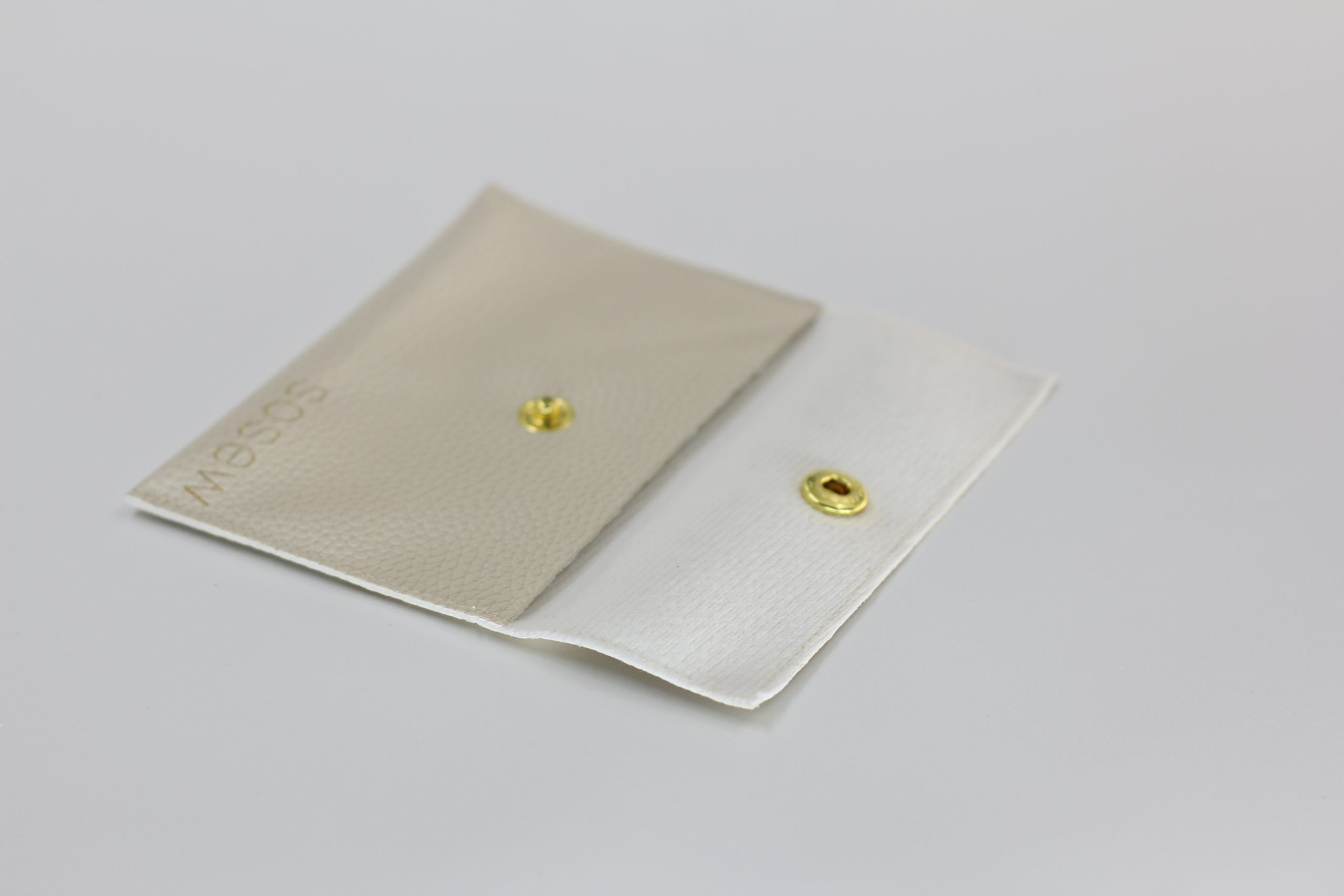 Soft leather product packaging bag with texture, can be customized with silver embossed logo packaging bag - 图片 5