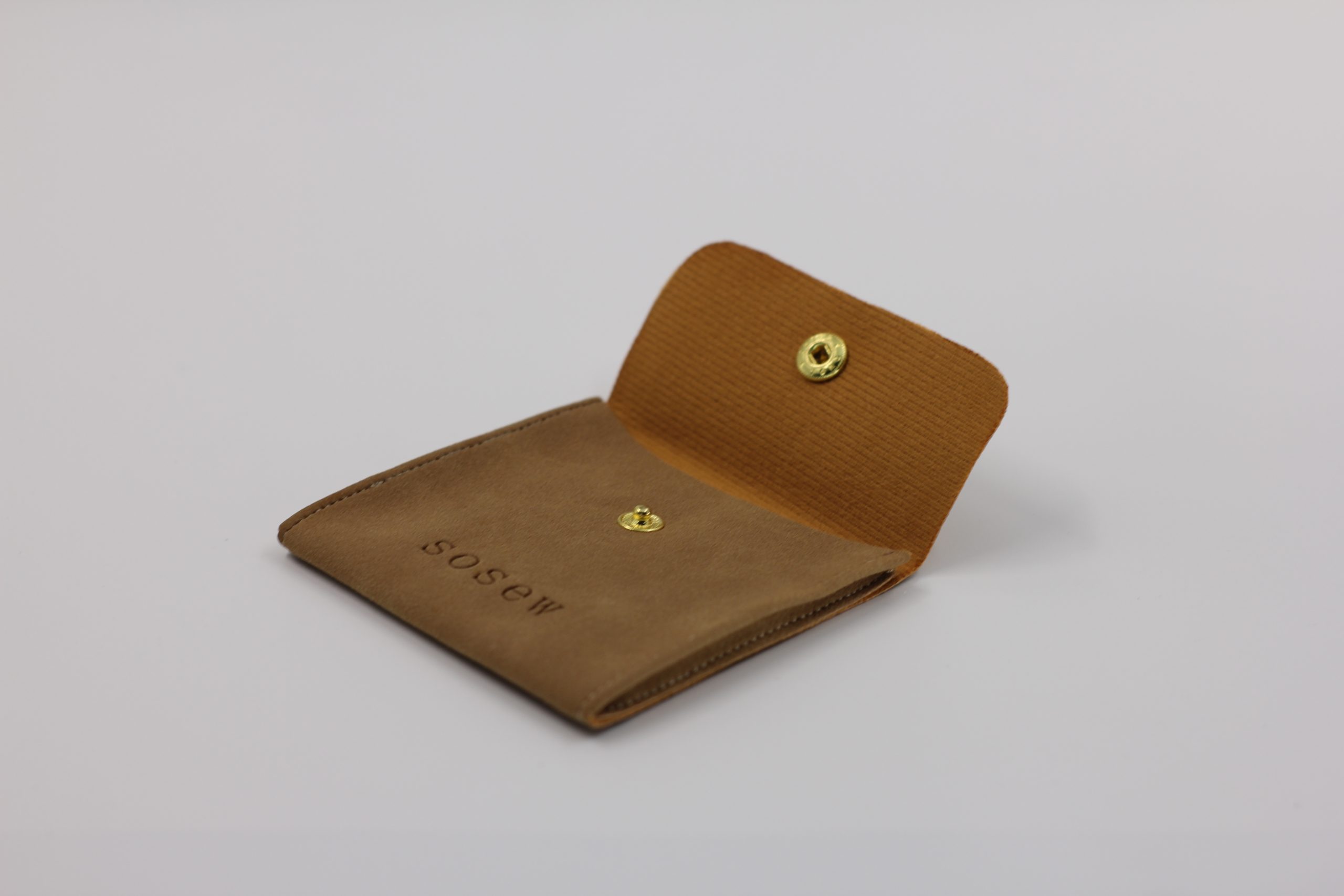 Brown velvet product packaging bag, customizable with hot stamping logo packaging bag - 图片 4