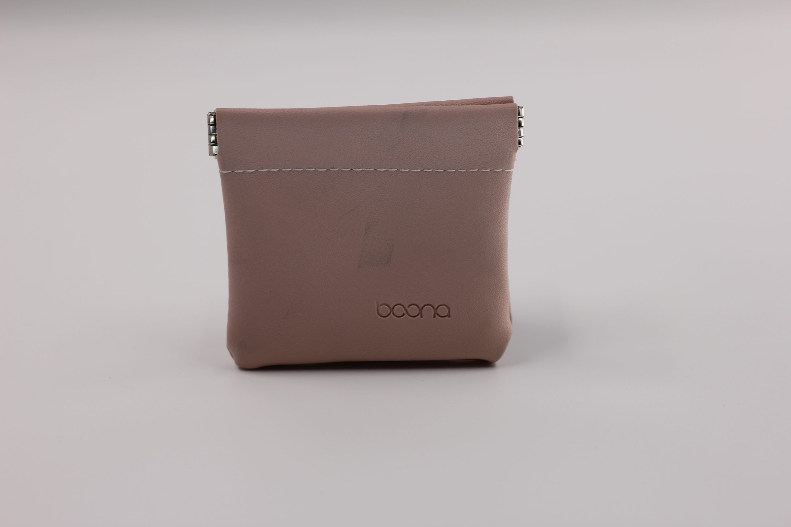 Customized light pink leather gift packaging bag from a factory in China - 图片 2