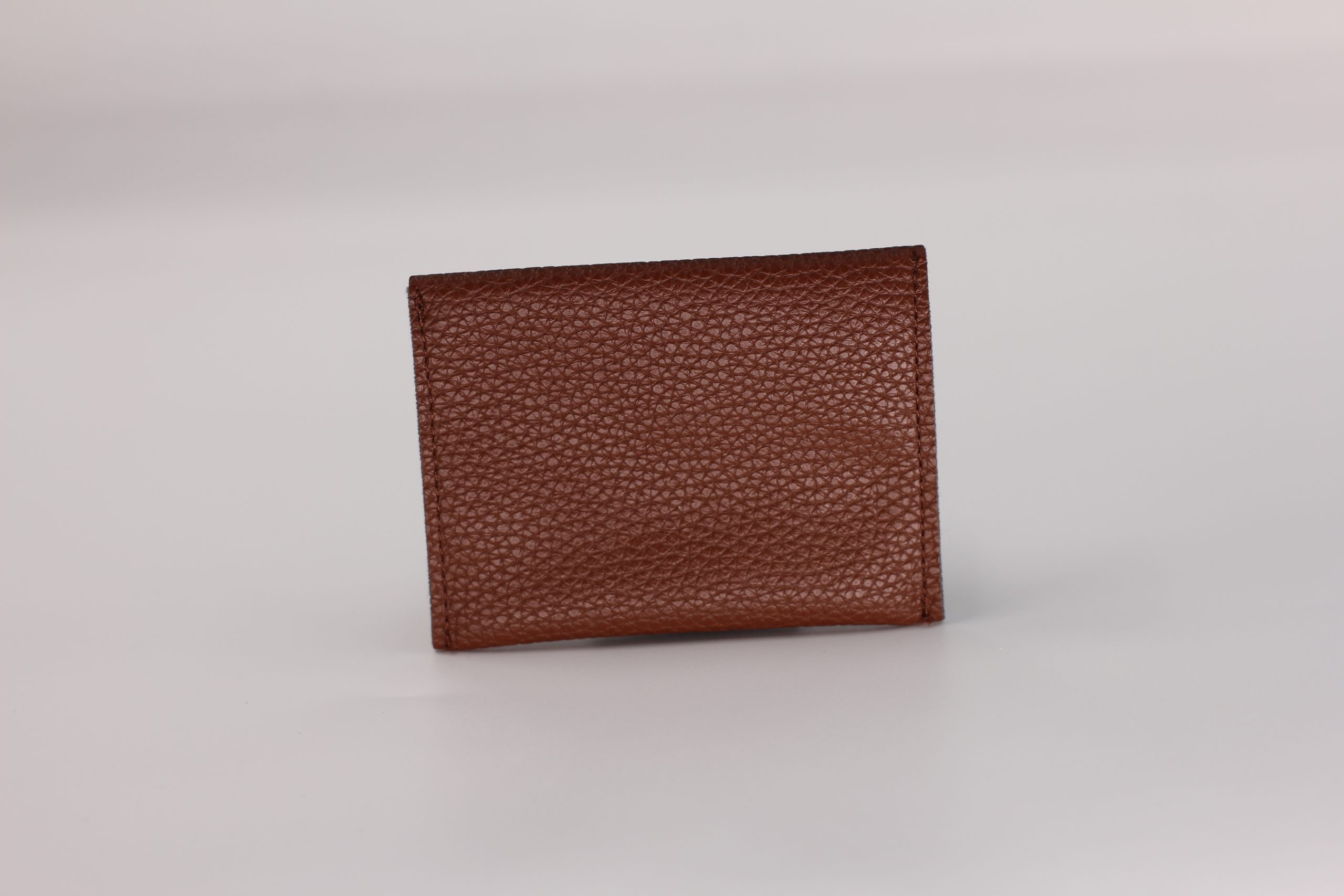 Customized brown leather drawstring pocket, premium product packaging bag, from a cloth bag factory in China - 图片 3