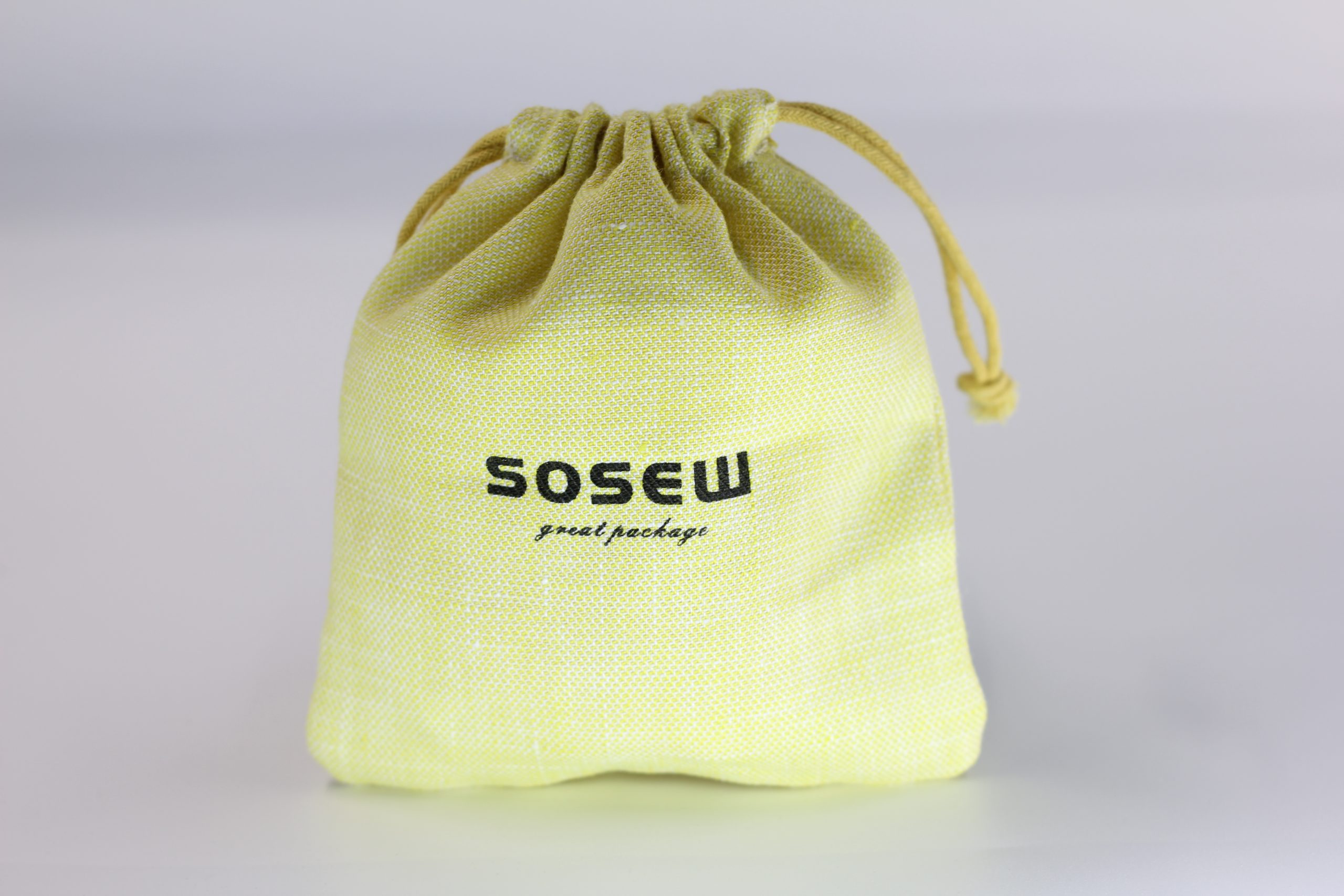 Beautiful drawstring bag, customizable bag size and color factory